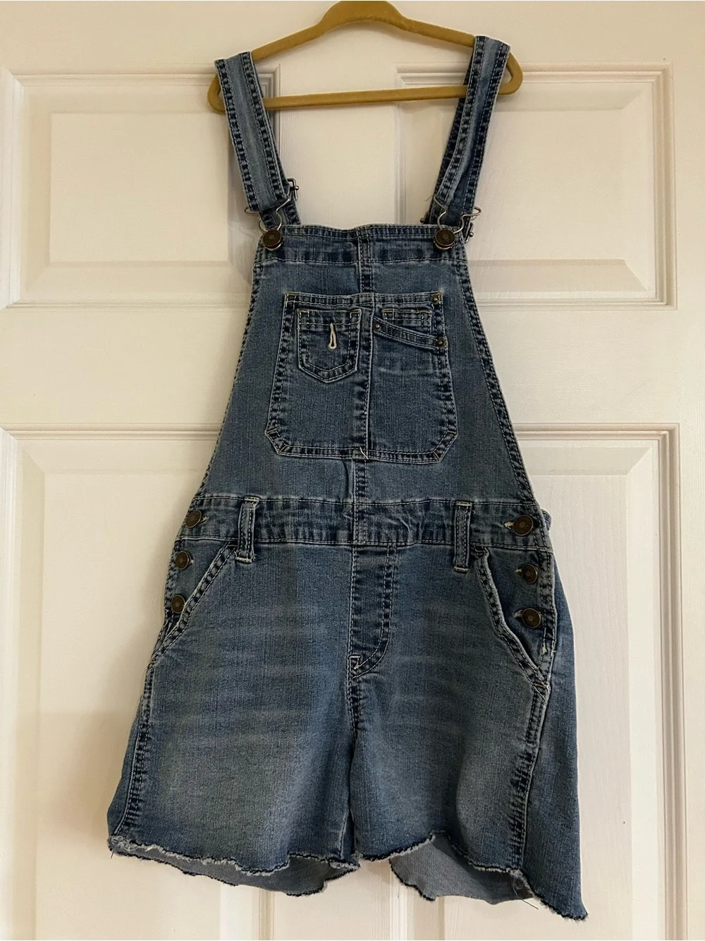 UNIONBAY Blue Denim Girl’s Short Overalls / Shortall